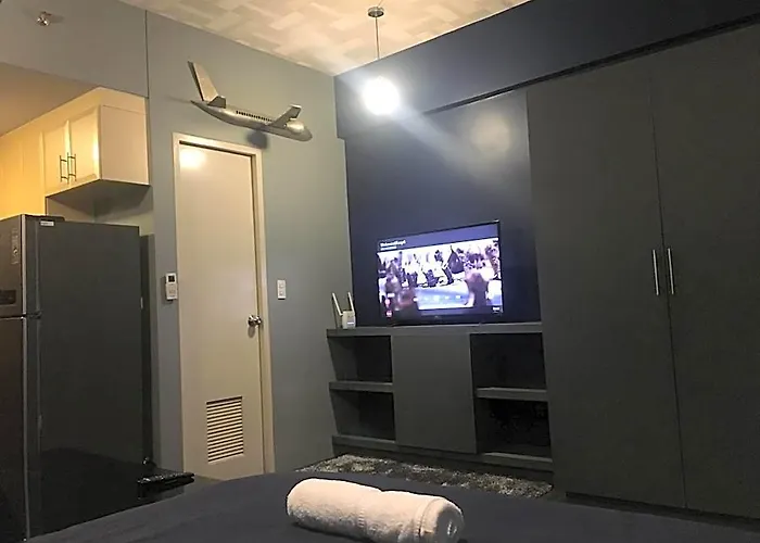 Cozy Near Naia With Wifi, Pool And Balcony 5* Манила